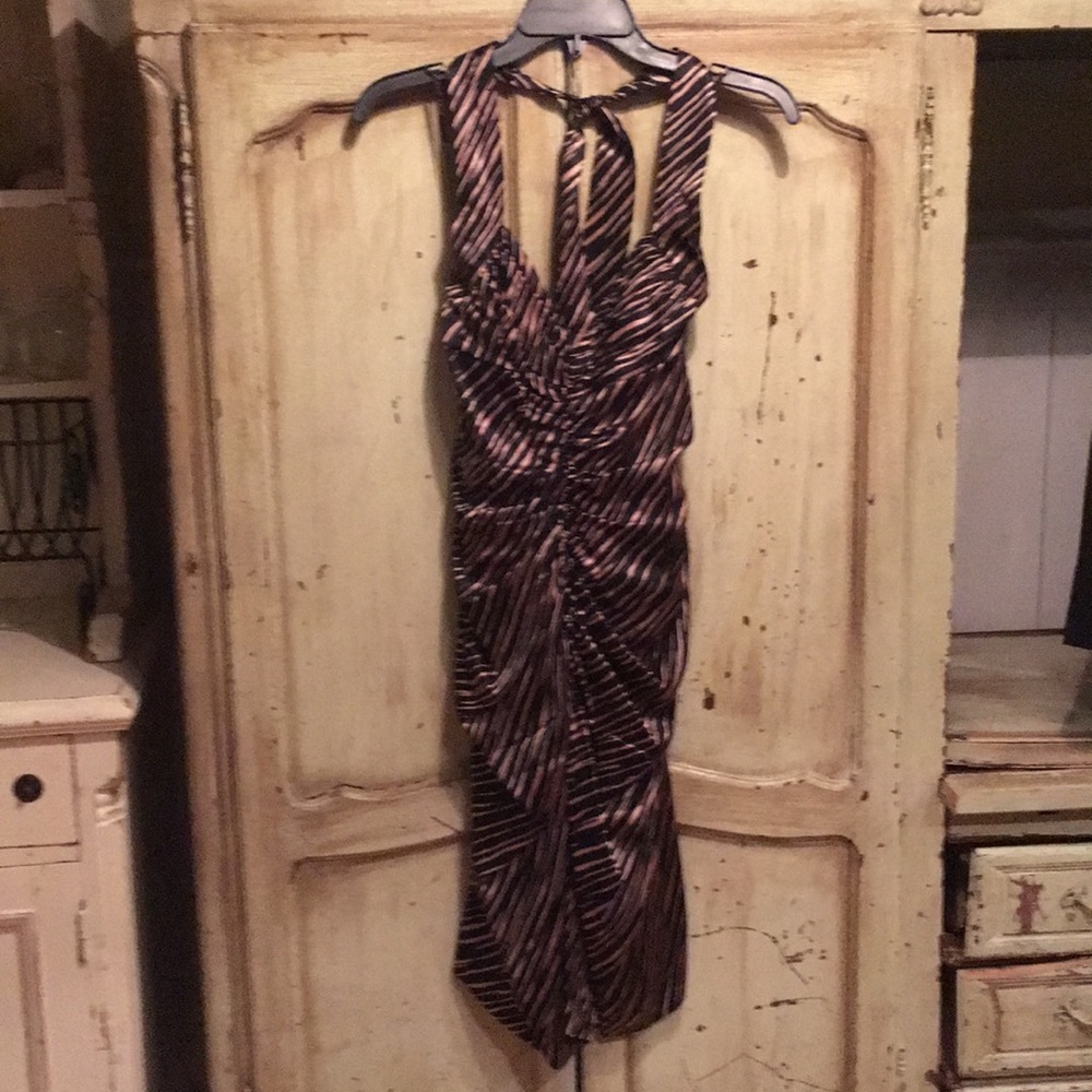 Betsy Johnson leopard print dress